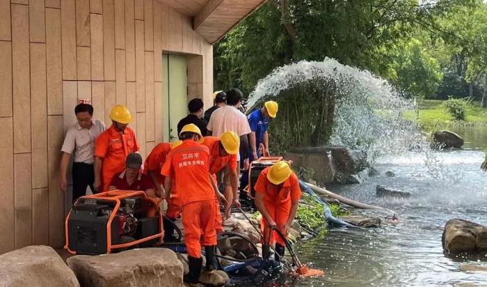 實戰演練，筑牢防汛防臺安全底線